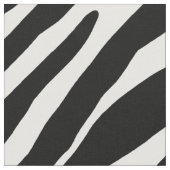 ゼブラパターンアニマルプリント白黒 ファブリック (クローズアップ)