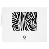 ゼブラパターン (裏面横)