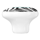 ゼブラパターン セラミックノブ (側面)