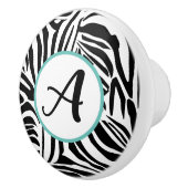 ゼブラパターン セラミックノブ (右)