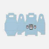 ゼブラパーティーのお願いボックス フェイバーボックス (折り畳みなし)