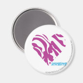 ゼブラパープル2 マグネット (正面/裏面)