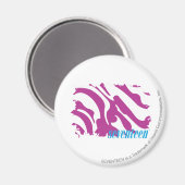 ゼブラパープル3 マグネット (正面/裏面)