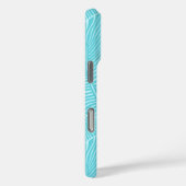 ゼブラパームハワイアントロピカルアクア Case-Mate iPhoneケース (裏面 / 右)