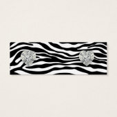 ゼブラパールレース宝石プライスラベルピンクダブル (裏面)