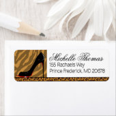 ゼブラヒョウパーティー ラベル (インサイチュ)