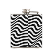 ゼブラビニ包まれたル フラスク (裏面)