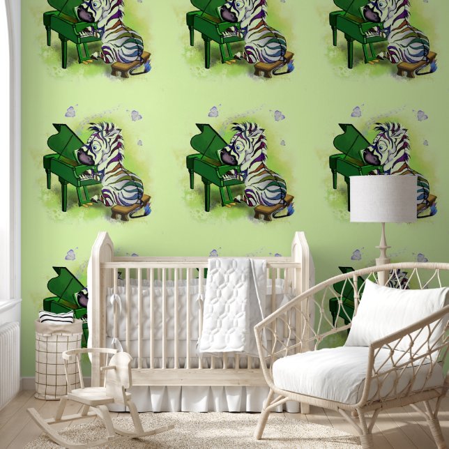 ゼブラピアノおもしろい奏者 壁紙 (キッズ)