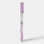 ゼブラピンクプリンセスティアラダイヤモンドガーリー Case-Mate iPhoneケース (裏面 / 右)