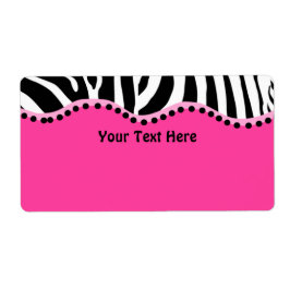 ゼブラファンキーエイブリラベル ラベル