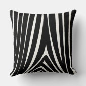 ゼブラファンキーモダンパターン クッション (裏面)