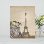 ゼブラファンシー&エッフェルタワースクラップブック (スタンド正面)