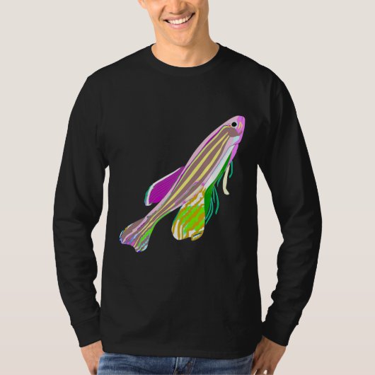 ゼブラフィッシュゼブラ Tシャツ (正面)
