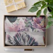 ゼブラフローラ水彩画 薄葉紙 (ギフト)