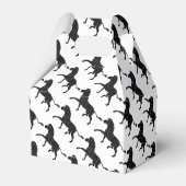 ゼブラブラックとグレーのプリントシルエット フェイバーボックス (裏面サイド)