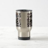 ゼブラブラックとピンクワイルドミー トラベルマグ (中央)