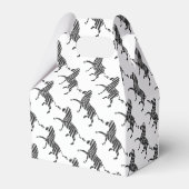 ゼブラブラックとライトグレーのシルエット フェイバーボックス (裏面サイド)