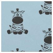 ゼブラブルース ファブリック (クローズアップ)