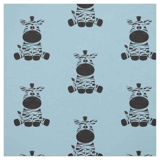 ゼブラブルース ファブリック (見本)