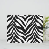 ゼブラプリントパーティー紙 (スタンド正面)