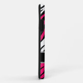 ゼブラプリントミックス明るい赤紫色iPhone 5ケース Case-Mate iPhoneケース (裏面/右)