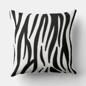 ゼブラプリント枕 クッション (裏面)