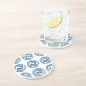 ゼブラプリント水玉模様コースター コースター (側面)