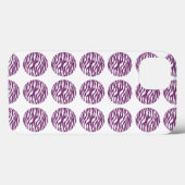 ゼブラプリント水玉模様BT iPadエアケース Case-Mate iPhoneケース (裏面 (横))