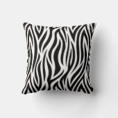 ゼブラプリント装飾用クッション クッション (裏面)