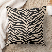 ゼブラプリント装飾用クッション クッション (ブランケット)