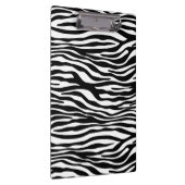 ゼブラプリント、ゼブラストライプ、白黒 クリップボード (右)
