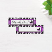 ゼブラプリント&ベビーキャリッジサンキューギフトラベル (デスク)