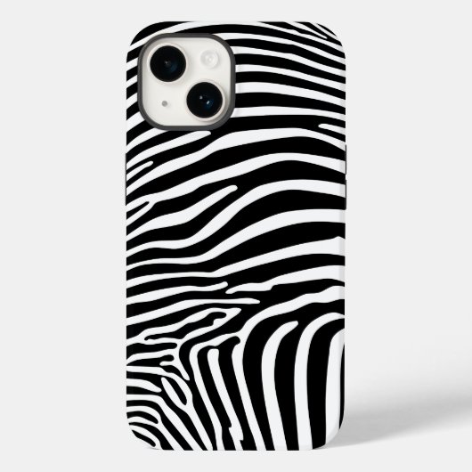 ゼブラプリント Case-Mate iPhoneケース (裏面)