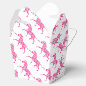 ゼブラホットピンクとホワイトシルエット フェイバーボックス (オープン)