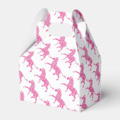 ゼブラホットピンクとホワイトシルエット フェイバーボックス (裏面サイド)