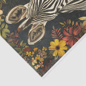 ゼブラボタニカルイラストレーションデクページ 薄葉紙 (詳細)