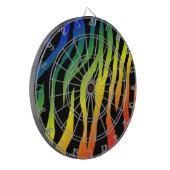 ゼブラポップ・アートのー ダーツボード (正面左)