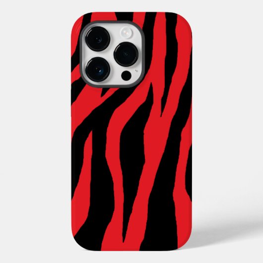 ゼブラポップ・アートのー Case-Mate iPhoneケース (裏面)