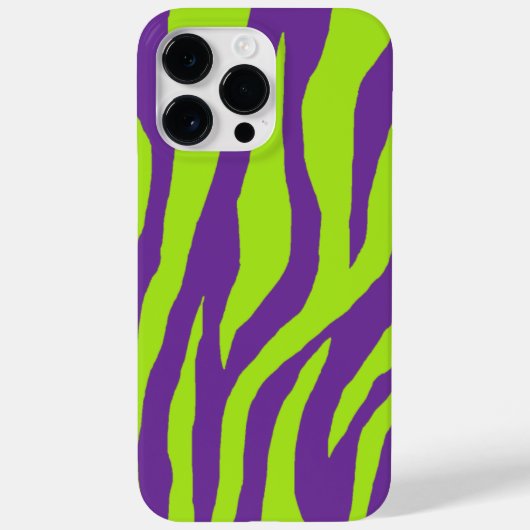 ゼブラポップ・アートのー Case-Mate iPhoneケース (裏面)