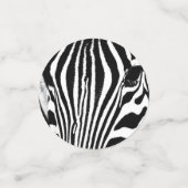 ゼブラポートレートモノクロ コンフェッティ (スモール正面)