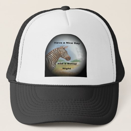 ゼブラポートレート、アンボセリ:サバンナの霊 キャップ (正面)