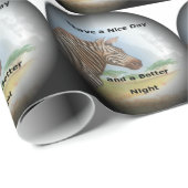 ゼブラポートレート、アンボセリ:サバンナの霊 ラッピングペーパー (ロールコーナー)