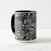 ゼブラマグカップ5 マグカップ (正面左)