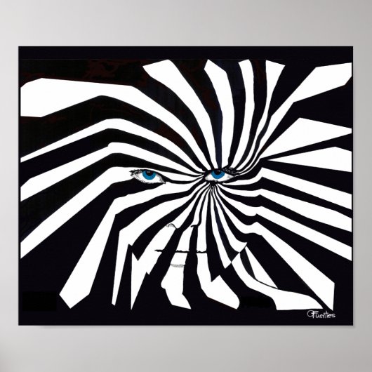 ゼブラマンポスター ポスター (正面)