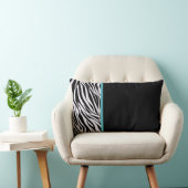 ゼブラモダン腰枕 ランバークッション (椅子)