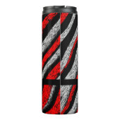 ゼブラモノグラムのパターン タンブラー (裏面)