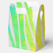 ゼブラレインボーアンドホワイトプリント フェイバーボックス (オープン)