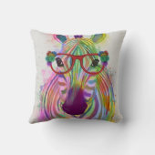 ゼブラレインボースプラッシュ クッション (裏面)