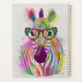 ゼブラレインボースプラッシュ プランナー手帳 (裏面)