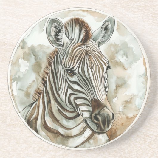 ゼブラワイルドタメとタイムレスコレクション コースター (正面)